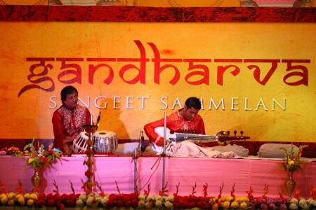 At Gandharva Sangeet Sammelan, Kolkata, 2015